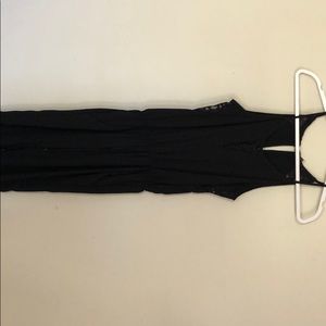 Black jump suit